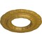 Ekena Millwork Lisbon Ceiling Medallion (Fits Canopies up to 7"), Hnd-Painted Pharaohs Gold, 15 3/8"OD x 7"ID x 1"P CM15LIPGS - alternate 3
